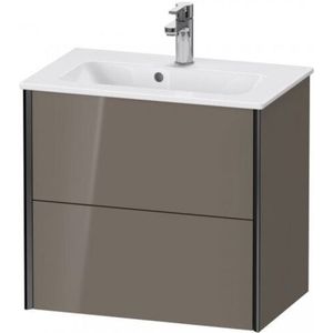 Durait XViu 4178 Waschtischunterbau wandhängend, 2 Schubkästen,