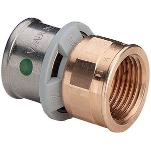 Bergangsstück mit sc Sanfix p 2112 in 50mm x Rp1 1/2 Rotguss - Viega