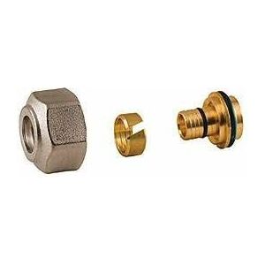 Adapter für Kunststoffrohre mit Anschluss Feingewinde Giacomini R179 1/2' x (16 x 2,2)