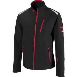 Herren Jacke 24, schwarz/rot Gr.4XL - Fortis