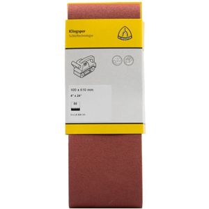Ls 309 xh Hobbänder, 100 x 610 mm Korn 100 F5, SB-verpackt im Reiter - Klingspor
