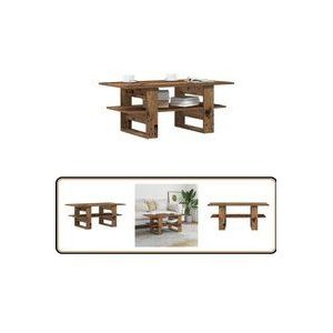 Vidaxl - Couchtisch Altholz-Optik 102x55x42 cm Holzwerkstoff