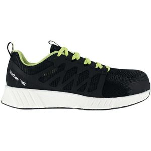 Reebok - Halbschuh Fusion Flexweave Work S1P, schwarz/grün/weiß, Größe 43
