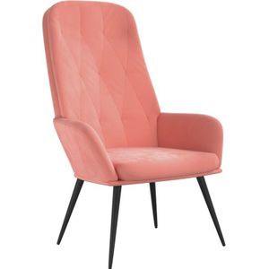 Vidaxl - Relaxsessel Rosa Samt