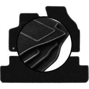 Komplettset Veloursmatten für: Chevrolet Tacuma Minivan (2000-2011)