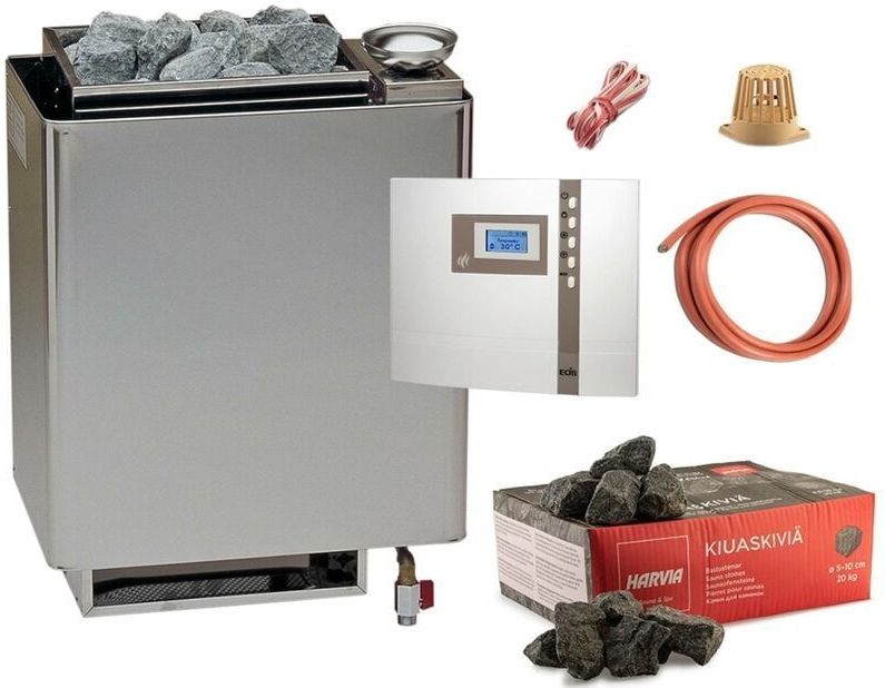 Bio Saunaofen Set Mühlenbach i 9 kW