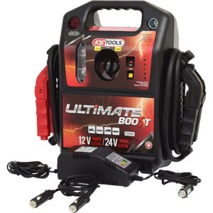 Kstools - 12 v + 24 v Batterie-Booster, mobiles Starthilfegerät 1700 a