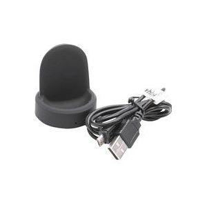 Vhbw - usb Ladekabel kompatibel mit Samsung Galaxy sm R815, SM-R810 Smartwatch Fitnesstracker - Dockingstation Schwarz, 93 cm
