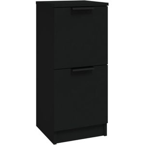 Sideboard Schwarz 30x30x70 cm Holzwerkstoff Vidaxl
