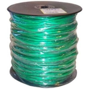 Grün gefüttertes Kunststoffseil 5 mm x 100 Meter SIFER