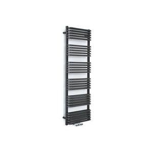 Hudson Reed - Arch - Handtuchheizkörper 1533 x 500 mm in Schwarz mit Mittelanschluss