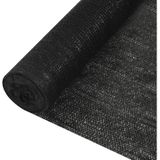 Vidaxl - Zaunblende Schwarz 1,5x10 m hdpe 150 g/m²