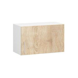 Hängeschrank Küchenschrank Akord lima modular W60 Weiß 60 cm Tür Regal Front Sonoma-Eiche B60 x H29 x T30,5 cm