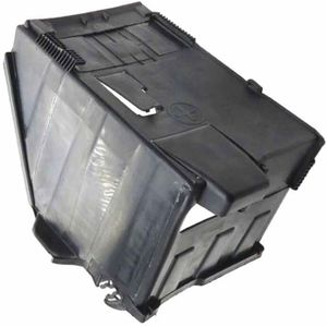 Tlily - Batteriefach Schutzabdeckung Obere Abdeckung Sitz für 307 3008 407 C4 5615G8