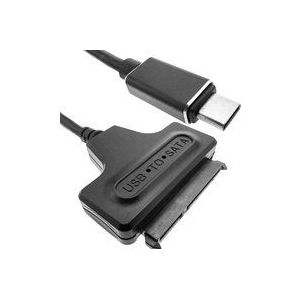 Adapter usb-c 3.1 Stecker auf sata 15+7 Pin für Festplatte hdd und ssd - Bematik