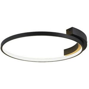 Kavala LED-Deckenleuchte 31W Aluminium, Silikon, Sandy Black 3000K