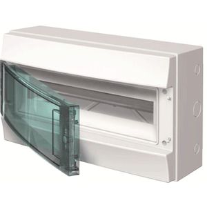 ABB - Wandverteiler grau 18 Module mit Tür IP65 65P18X12
