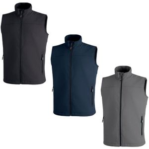 Dublin Softshell-Arbeitsweste - l - Grau - U-power