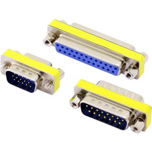 Encitech - DMGC-HD1515-FF d-sub Adapter D-SUB-Buchse 15pol. - D-SUB-Buchse 15pol. 1 St.