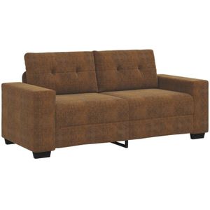 Vidaxl - Loveseat Sofa Braun 140 cm Kunstleder