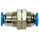 Riegler Gerade Schott-Steckverbindung »Blaue Serie«, M20x1,0, Schl.-Ø 10