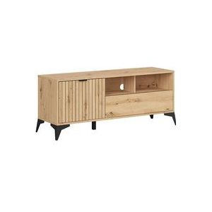 Petits-meubles - TV-Möbel Mao mit 1 Schublade und 1 Tür, Holzoptik, 135cm
