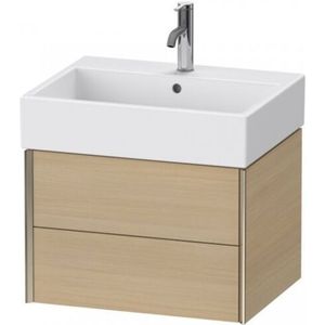 XViu 4334 Waschtischunterbau wandhängend, 2 Schubkästen, - Duravit