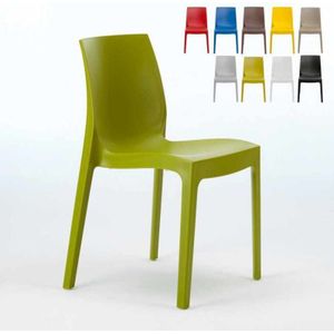 Stühle Küchenstuhl Esstischstuhl Esszimmerstuhl Grand Soleil Rome - Grün Anis