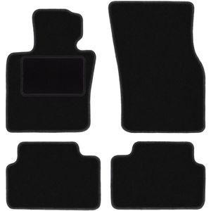 Schwarze Velours-Fußmatten für: Mini Cooper F55 5 Türen (2014-)