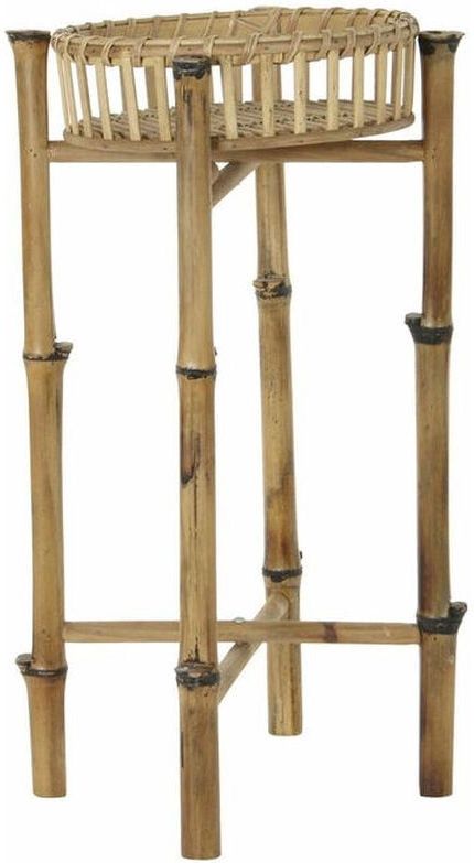 Blumentopf Dkd Home Decor Bambus natur (32 x 32 x 55,5 cm)