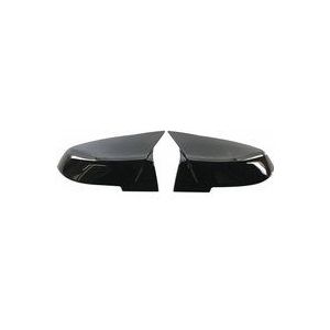 Paar glänzend schwarze Ersatzspiegelabdeckungen für BMW F20 F21 F30 F32 F36 X1 M3