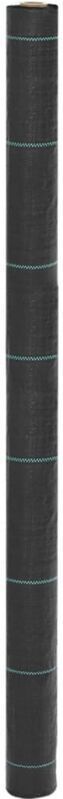 Unkrautvlies Schwarz 1,5x25 m pp Vidaxl