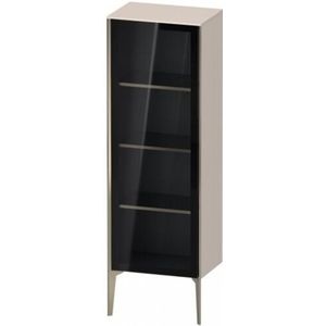 XViu XV1368 Halbhochschrank mit Glastür stehend, Anschlag - Duravit