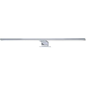 Led Spiegelleuchte Spiegellampe chrom 780 Lumen 4.000K IP44 Metall 8W Briloner