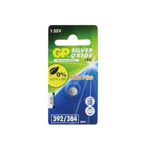 GP Knopfzelle SR41W / 392, 42mAh, Silberoxid