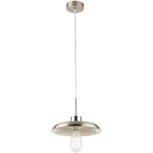 VINTAGE Pendel Hänge Lampe Ess Zimmer Beleuchtung Decken Küchen Leuchte silber Globo 15304H