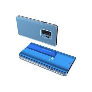 Cofi1453® Smart View Spiegel Mirror Smart Cover Schale Etui kompatibel mit samsung Schutzhülle Tasche Case Schutz Clear Blau Samsung Galaxy Note 10