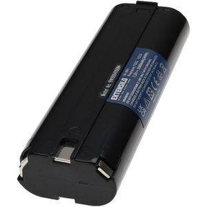 Extensilo - 3x Akku kompatibel mit Uniropa KT-250 BP-72 Elektrowerkzeug (3300 mAh, NiMH, 7,2 v)