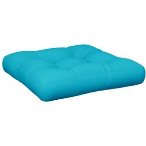 Palettenkissen Türkis 58x58x10 cm Oxford-Gewebe Vidaxl