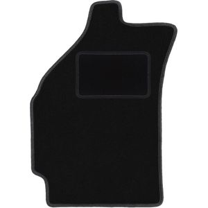 Fahrermatte schwarz für: Chevrolet Matiz Fließheck (2004-2009)