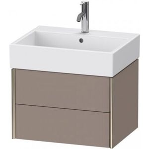 XViu 4334 Waschtischunterbau wandhängend, 2 Schubkästen, - Duravit