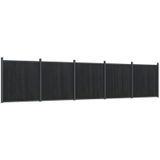 Vidaxl - Zaunelement Grau 872x186 cm wpc