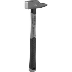 Ruthe Schlosserhammer 28 mm Französische Form mit Fiberglasstiel