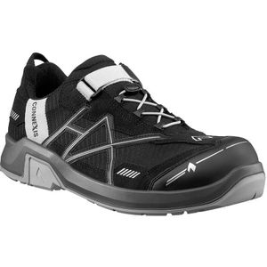Sicherheitshalbschuh connexis black silver Safety t S1P Low Gr. 45 (UK10) - Haix