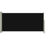 Seitenmarkise Ausziehbar 140x300 cm Schwarz Vidaxl