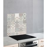Glasrückwand Kachel 60 x 70 cm, Mehrfarbig, Gehärtetes Glas mehrfarbig - mehrfarbig - Wenko