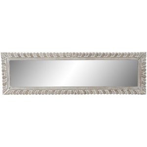 Spiegel dewall Dkd Home Decor 8424001849895 white natural glass wood de wood handle mdf indian decapé 178 x 6 x 52 cm