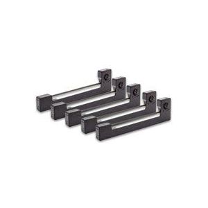 vhbw 5x Farbband Nylonband Tintenband kompatibel mit Nadeldrucker Olivetti ECR 2400, ECR 2450 EU, ECR 2450 Euro Ersatz für Epson ERC-09, Epson