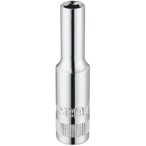 Sata - Steckschlüssel Einsatz 6kt 1/4' lange Ausführung, 4,0 mm