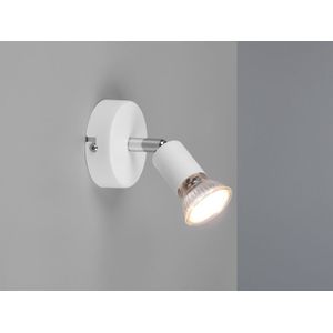 Trio Lighting - Wandstrahler paris 1 flammig Metall Weiß 8x11cm